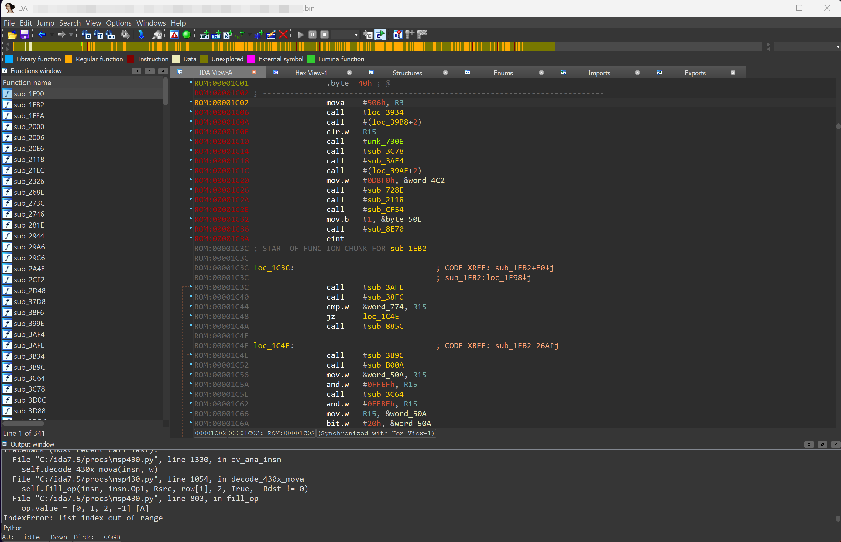 Alti-2 Firmware Disassembled